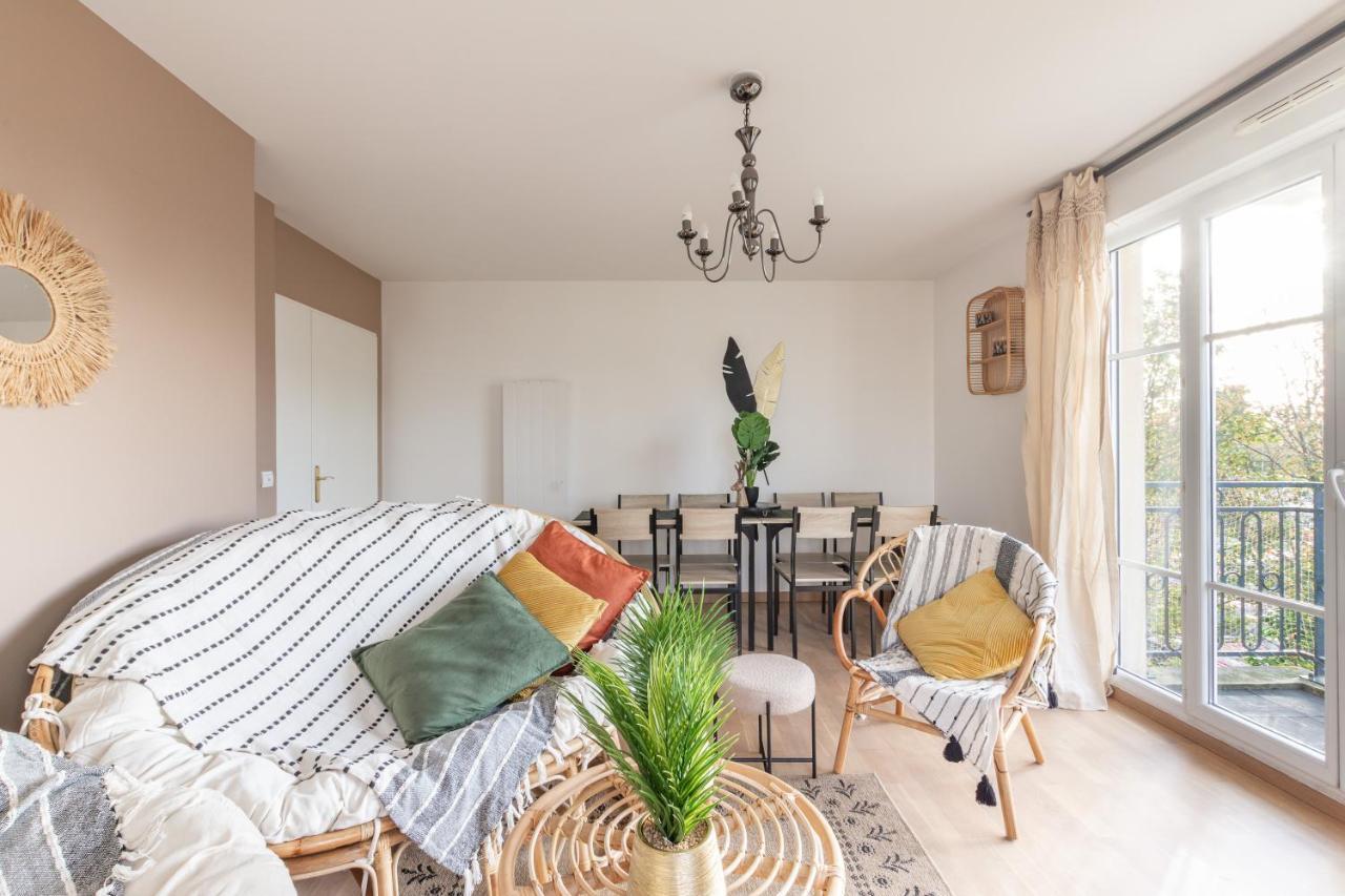 Ferienwohnung Luxe Flat For 7 - Fairytale Factory Bussy-Saint-Georges Exterior foto